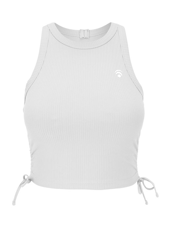 OCEANSAPART OCEANSAPART Спортен топ 'Bella'  светлосиво / бяло