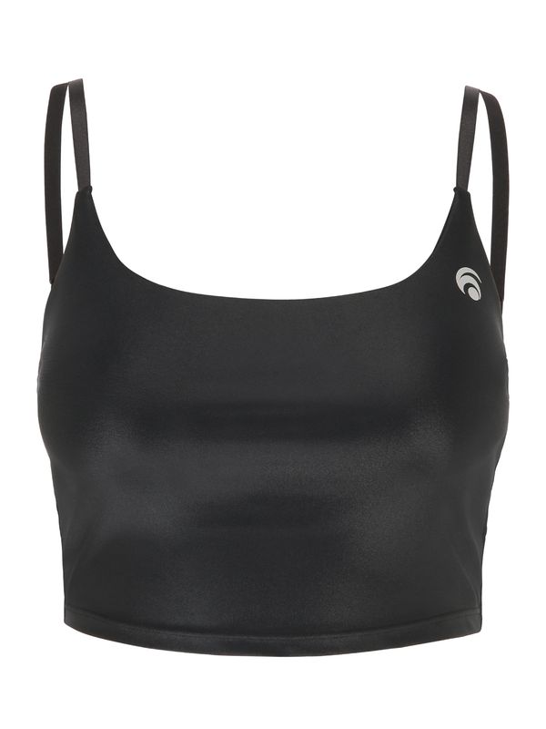 OCEANSAPART OCEANSAPART Спортен топ 'Cosmic'  светлосиво / черно