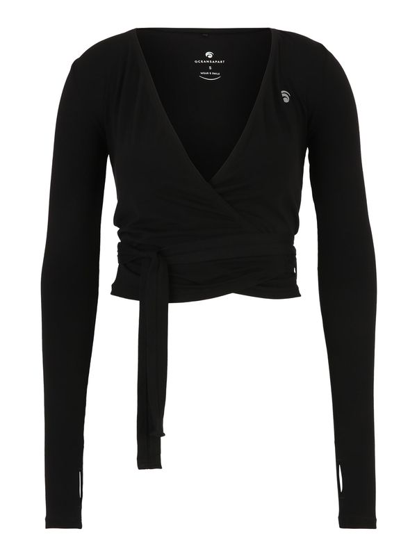 OCEANSAPART OCEANSAPART Спортен топ 'Venice'  сиво / черно