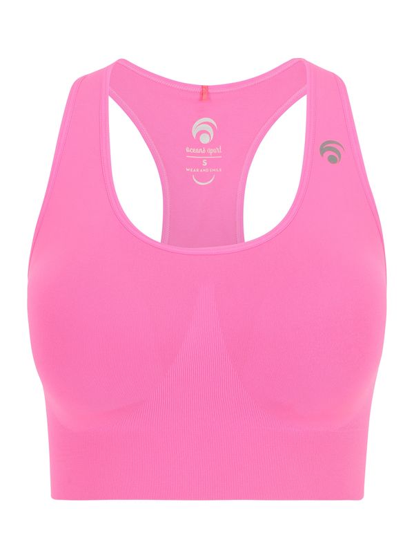 OCEANSAPART OCEANSAPART Сутиен 'Beverly'  сиво / неоново розово