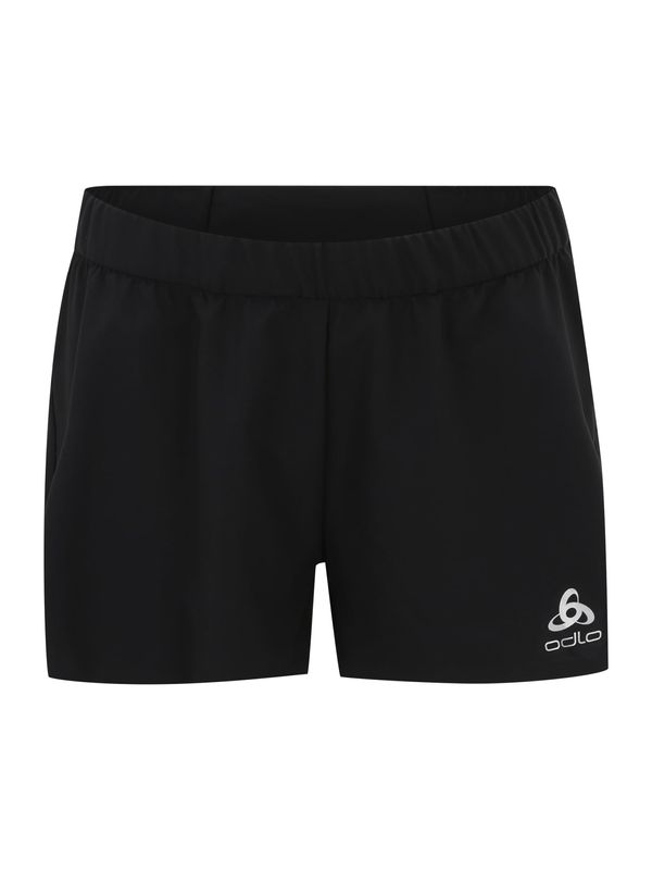 ODLO ODLO Спортен панталон  черно / бяло