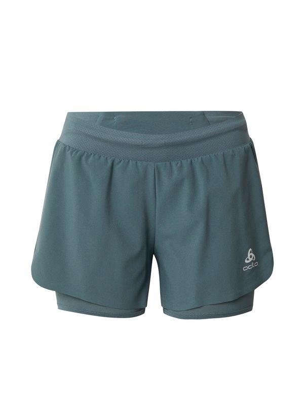 ODLO ODLO Спортен панталон 'Zeroweight'  тъмнозелено