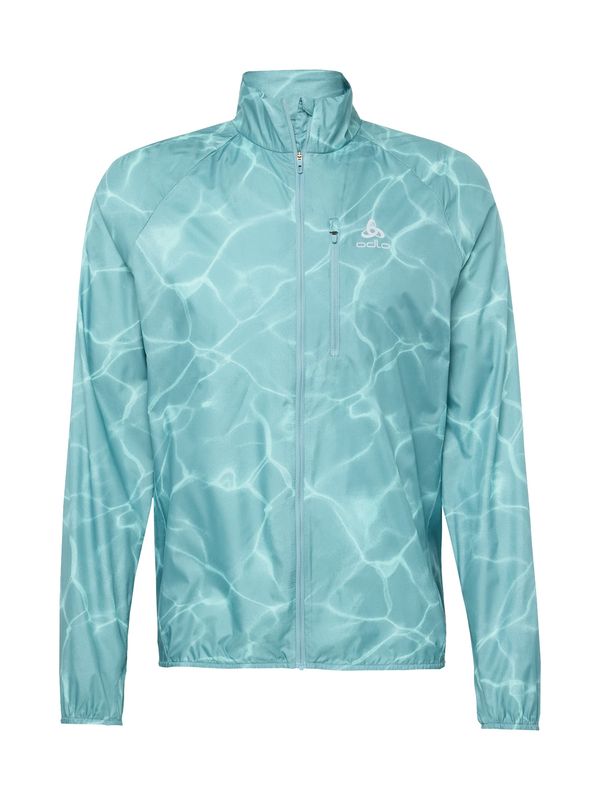 ODLO ODLO Спортно яке 'Zeroweight'  аквамарин / сребърно