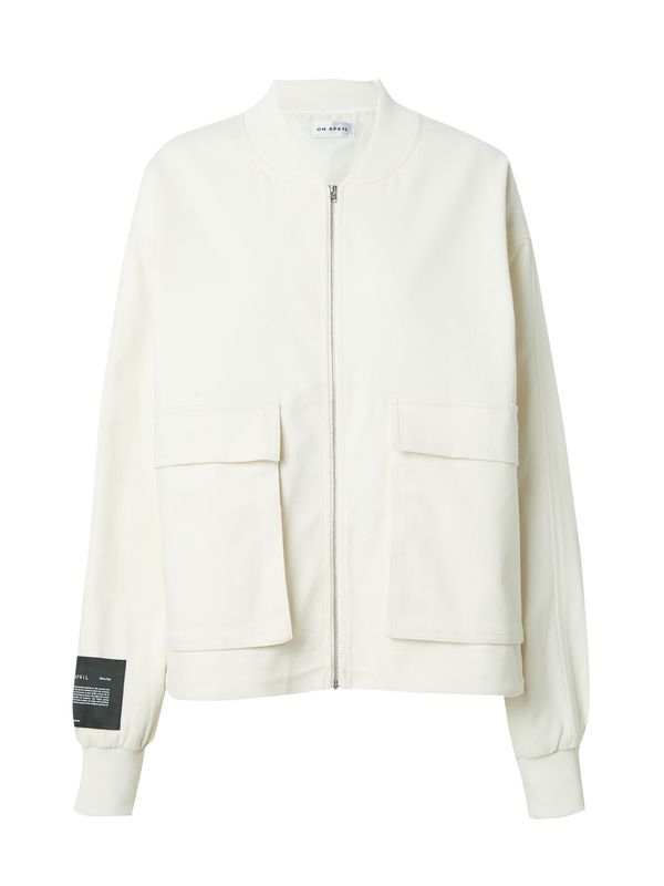 OH APRIL OH APRIL Преходно яке 'Iroh'  слонова кост / тревнозелено / черно