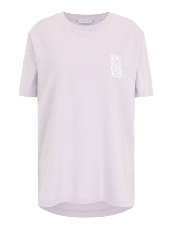 OH APRIL OH APRIL Тениска  лавандула / бяло