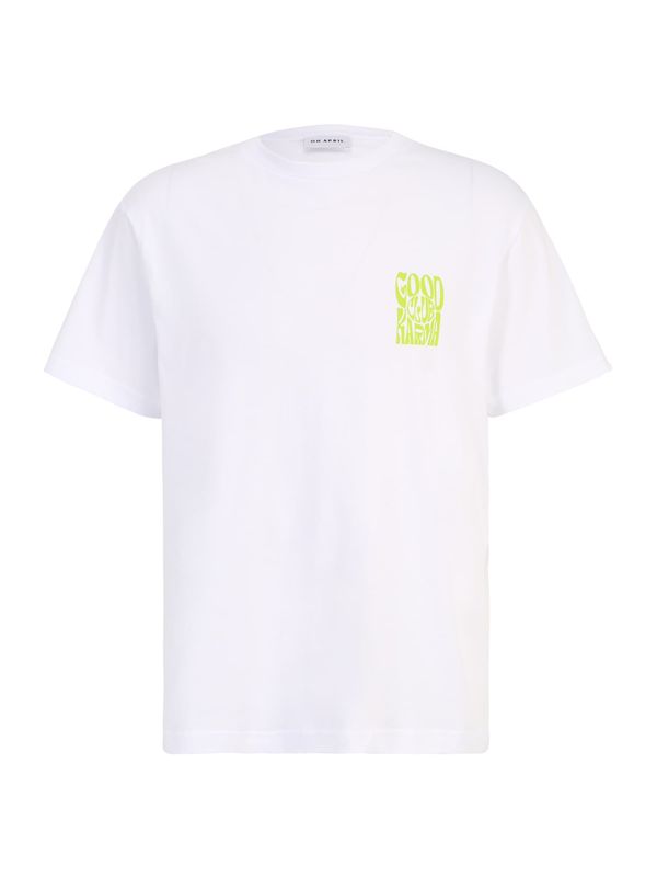 OH APRIL OH APRIL Тениска  неоново зелено / бяло