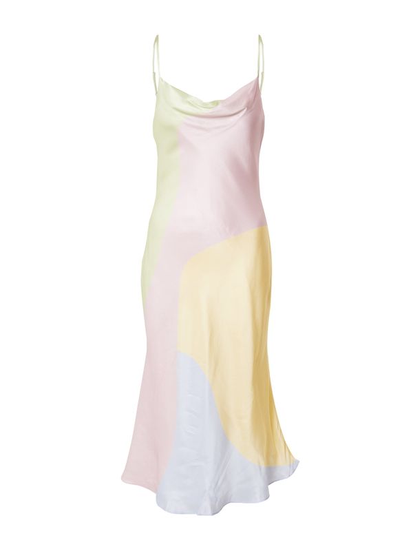 Olivia Rubin Olivia Rubin Рокля за коктейл 'AUBREY'  светлосиньо / светложълто / светлозелено / люляк