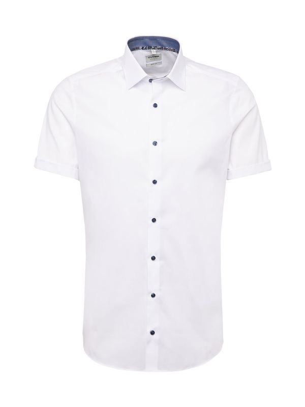 OLYMP OLYMP Бизнес риза 'Level 5'  бяло