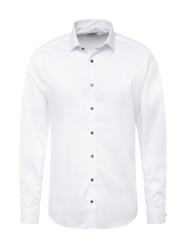 OLYMP OLYMP Бизнес риза 'Level 5'  бяло