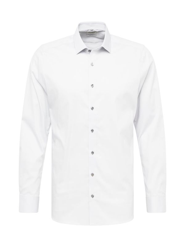 OLYMP OLYMP Бизнес риза  сребърно сиво