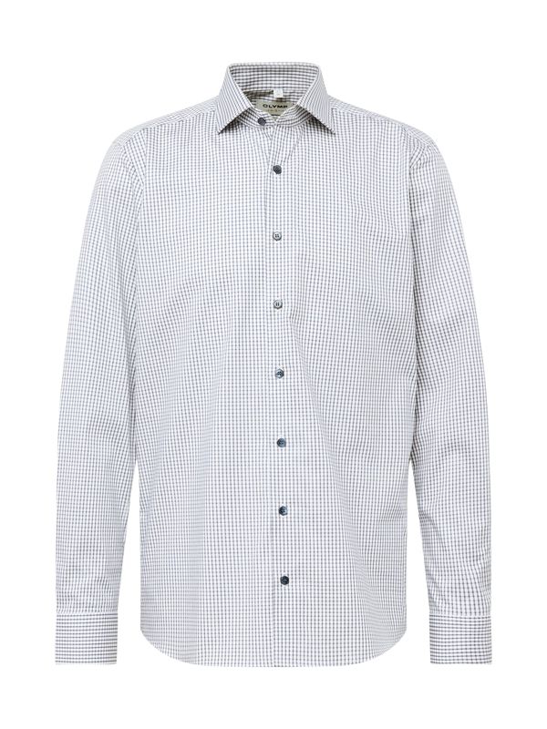 OLYMP OLYMP Риза  черно / бяло