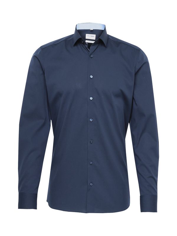 OLYMP OLYMP Риза  кобалтово синьо