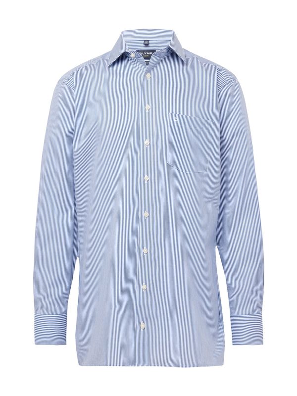 OLYMP OLYMP Риза 'Luxor'  нейви синьо / бяло