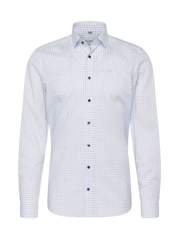 OLYMP OLYMP Риза  пастелно синьо / светлосиньо / тъмносиньо