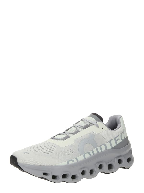 On On Маратонки за бягане 'Cloudmonster'  базалтово синьо / сиво-бежово / светлосиво