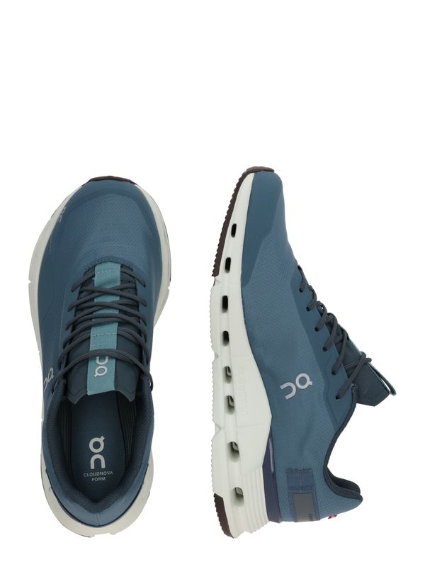 On On Маратонки за бягане 'Cloudnova Form'  морскосиньо / опушено синьо / бяло