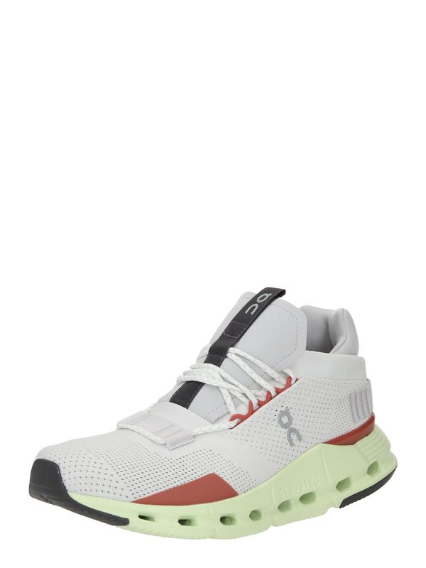 On On Маратонки за бягане 'Cloudnova'  кестеняво кафяво / сиво / черно / бяло