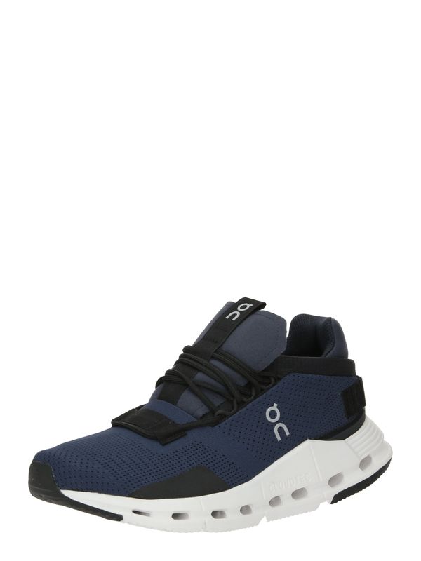 On On Маратонки за бягане 'Cloudnova'  морскосиньо / сиво / черно