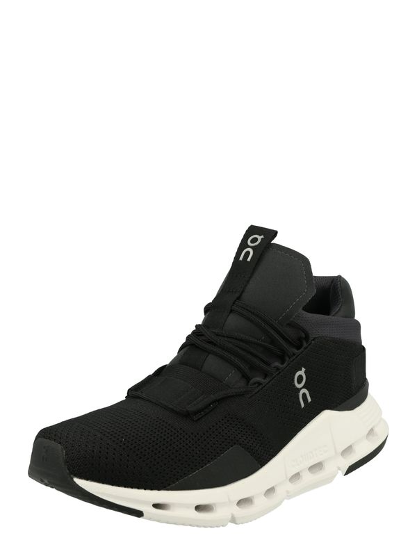 On On Маратонки за бягане 'Cloudnova'  сиво / черно