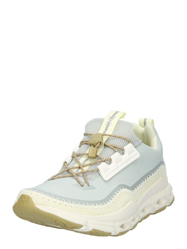 On On Ниски маратонки 'Cloudaway'  пастелно жълто / сиво