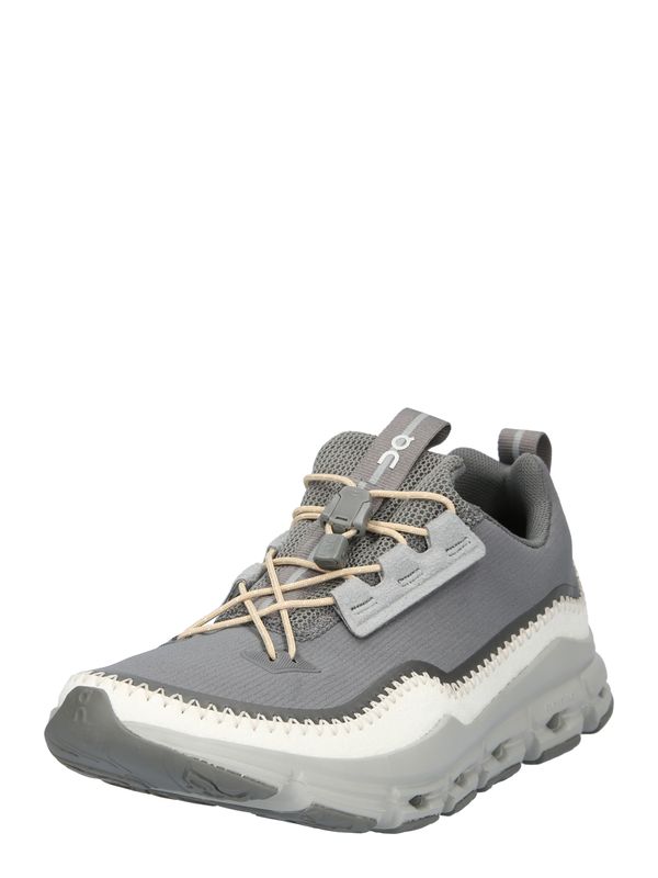 On On Ниски маратонки 'Cloudaway'  сиво / светлосиво / бяло