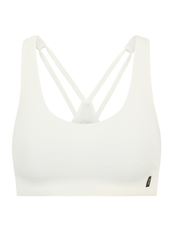 On On Спортен сутиен 'Active'  черно / бяло