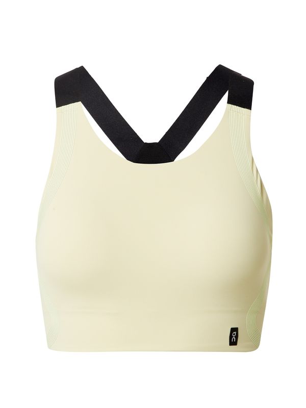 On On Спортен сутиен  бежово / черно