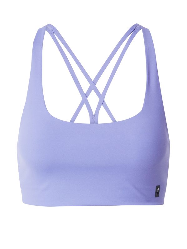 On On Спортен сутиен  светлолилаво / черно