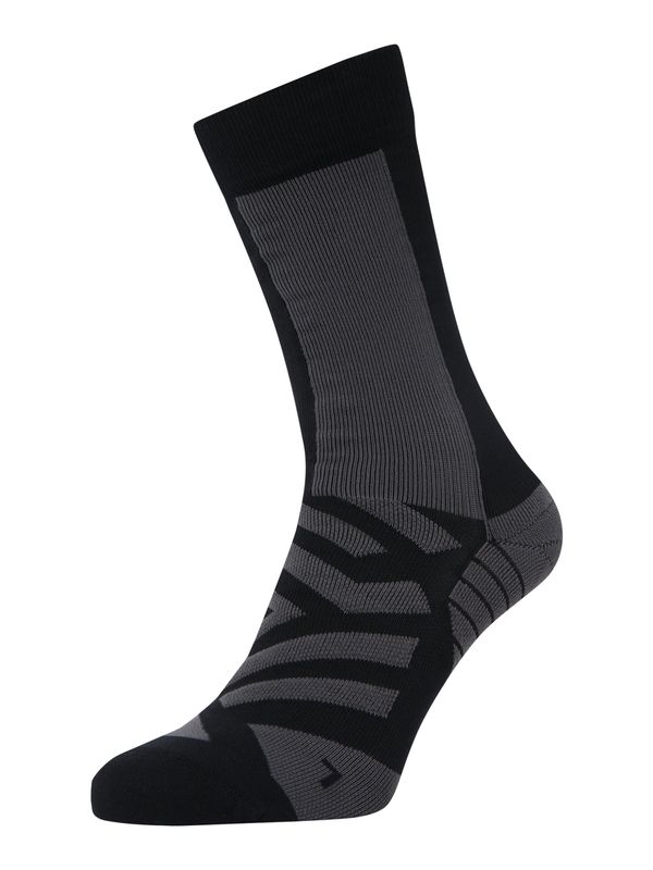 On On Спортни чорапи  сиво / черно