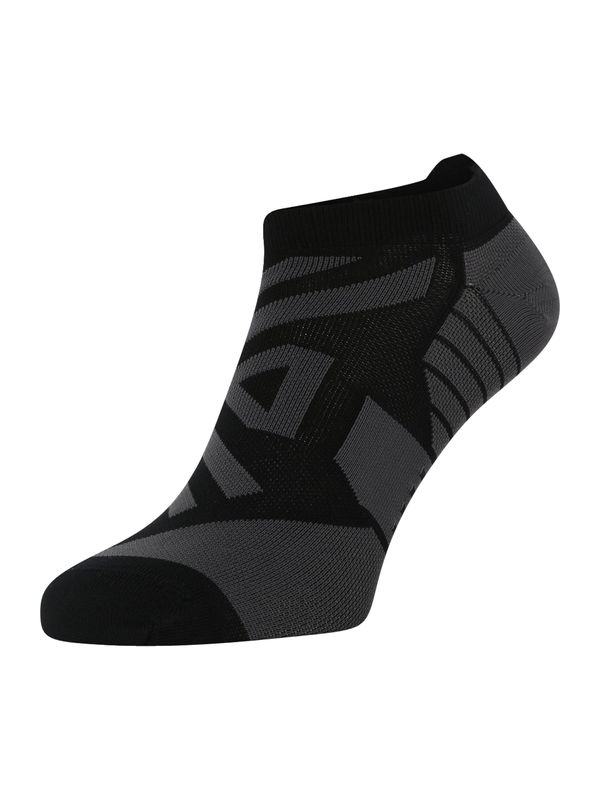 On On Спортни чорапи  сиво / черно