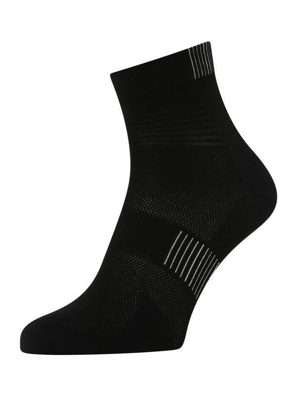 On On Спортни чорапи 'Ultralight'  черно / бяло