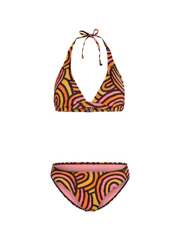 O'NEILL O'NEILL Бански тип бикини 'Marga - Rita'  жълто / оранжево / бледорозово / черно