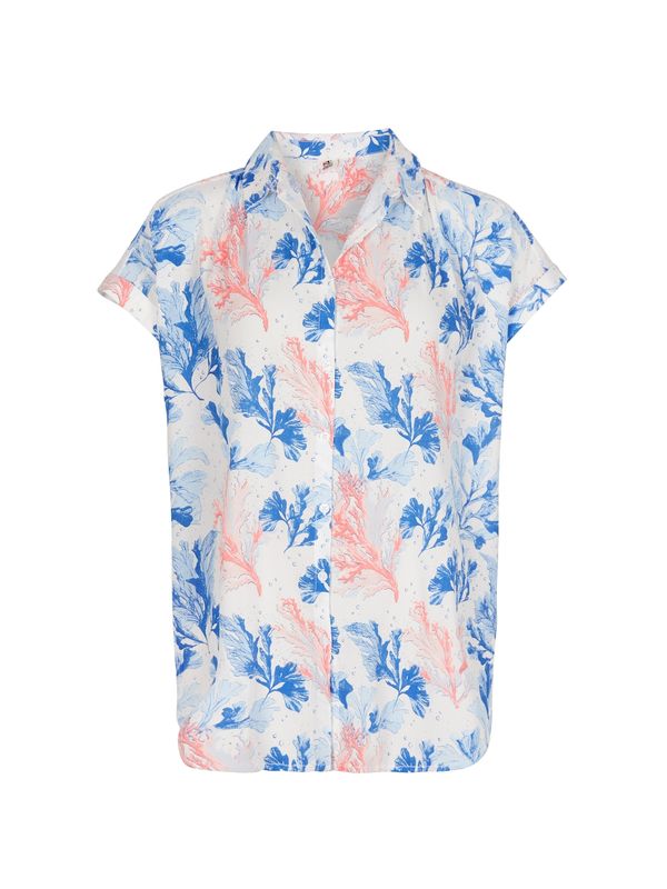 O'NEILL O'NEILL Блуза  кралско синьо / светлосиньо / праскова / пастелно червено / бяло