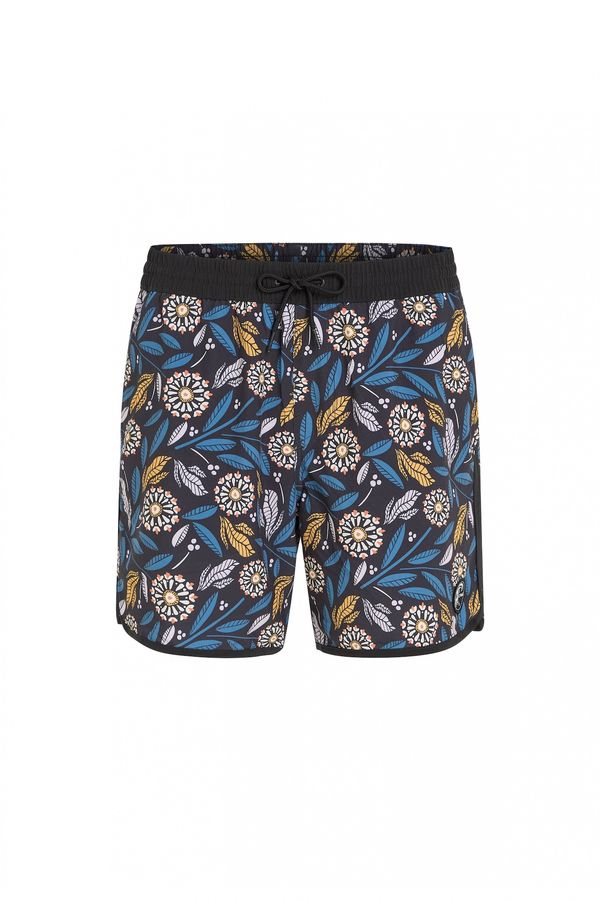 O'NEILL O'NEILL Борд шорти 'O'Riginals Scallop'  синьо / жълто / черно / бяло