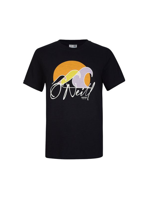 O'NEILL O'NEILL Функционална тениска 'Luano'  мед / люляк / черно / бяло