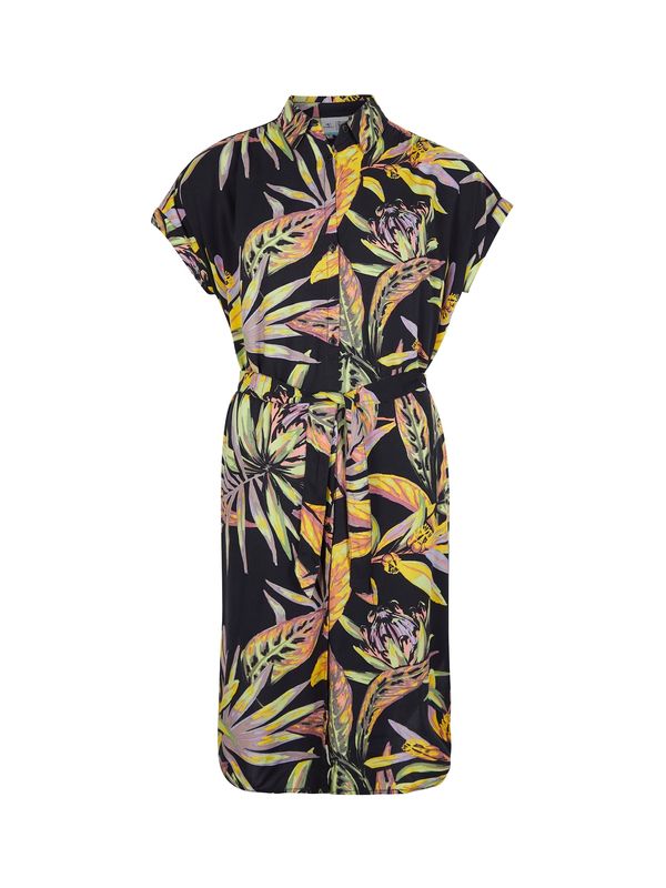 O'NEILL O'NEILL Плажна рокля 'Cali'  жълто / зелено / лилав / черно