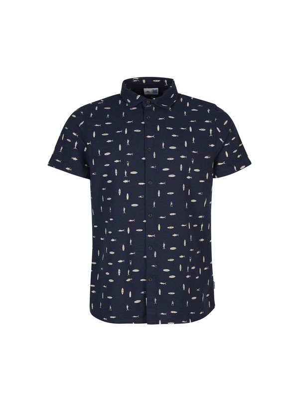 O'NEILL O'NEILL Риза 'Chambray'  нейви синьо / бяло