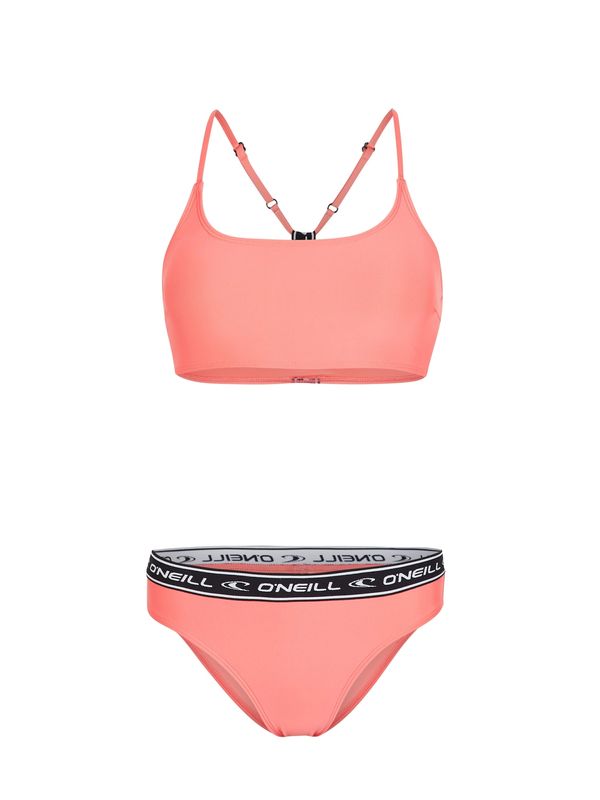 O'NEILL O'NEILL Спортни бански тип бикини  праскова / розово / черно / бяло