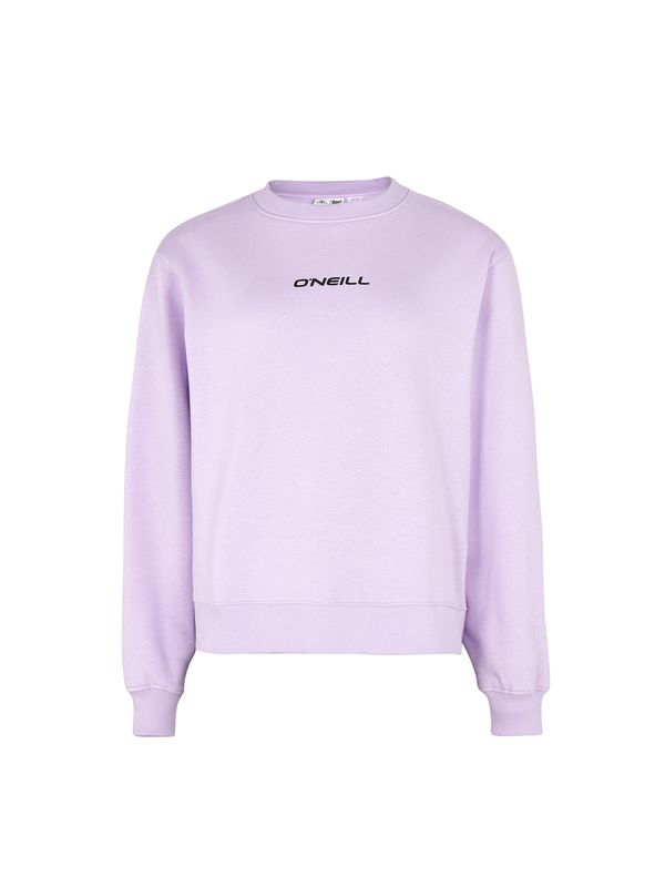 O'NEILL O'NEILL Суичър 'Future Surf Society'  пастелнолилаво / черно