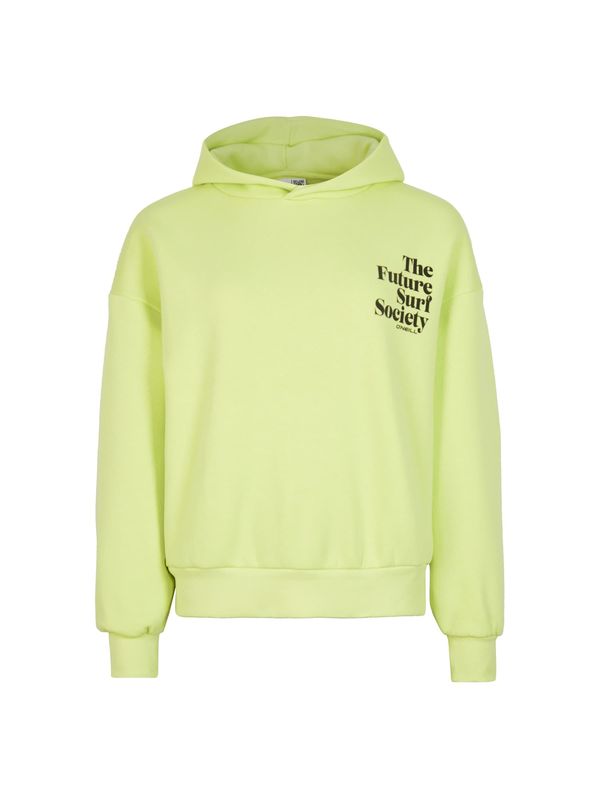 O'NEILL O'NEILL Суичър 'Future Surf'  светлозелено / черно