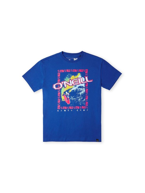 O'NEILL O'NEILL Тениска 'Anders'  кралско синьо / светлозелено / малина / бяло