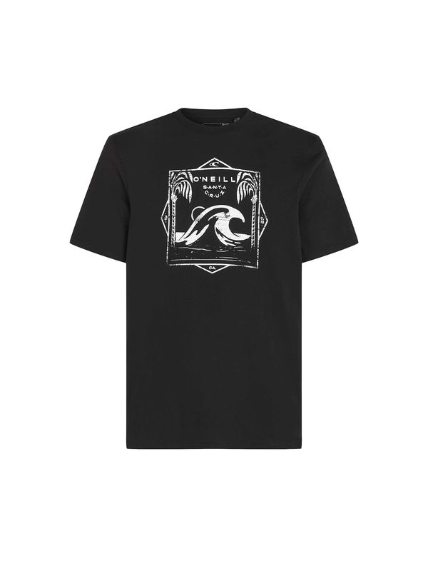O'NEILL O'NEILL Тениска  черно / бяло