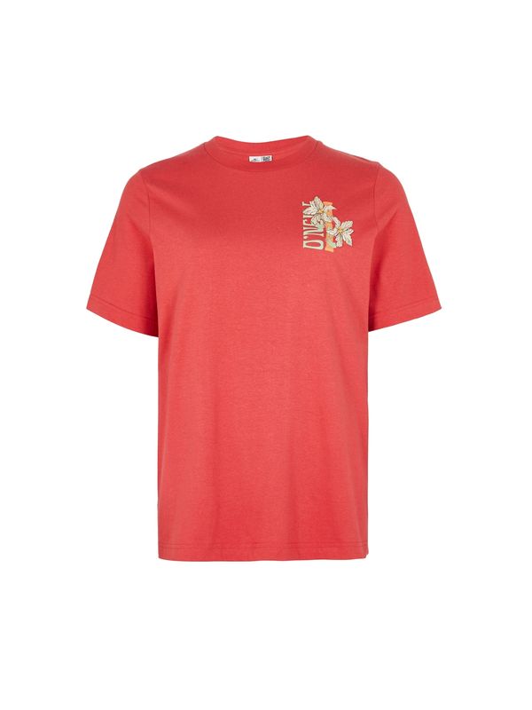 O'NEILL O'NEILL Тениска  червено / бяло