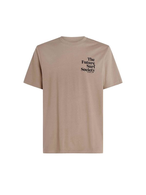 O'NEILL O'NEILL Тениска  кафяво / черно