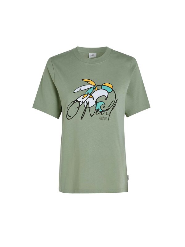 O'NEILL O'NEILL Тениска 'Luano'  синьо / зелено / лилав / оранжево / черно / бяло