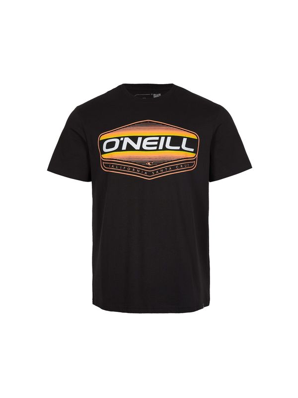 O'NEILL O'NEILL Тениска  неоново жълто / праскова / черно / бяло