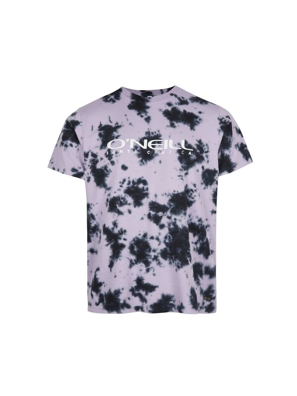 O'NEILL O'NEILL Тениска 'Oakes'  графитено сиво / светлосиво / бяло