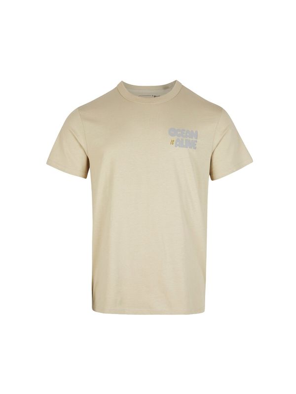 O'NEILL O'NEILL Тениска 'Pacific'  бежово / гълъбово синьо / сепия / бяло