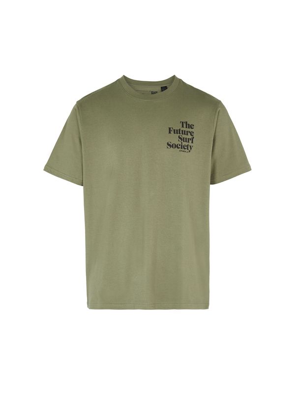 O'NEILL O'NEILL Тениска  зелено / черно