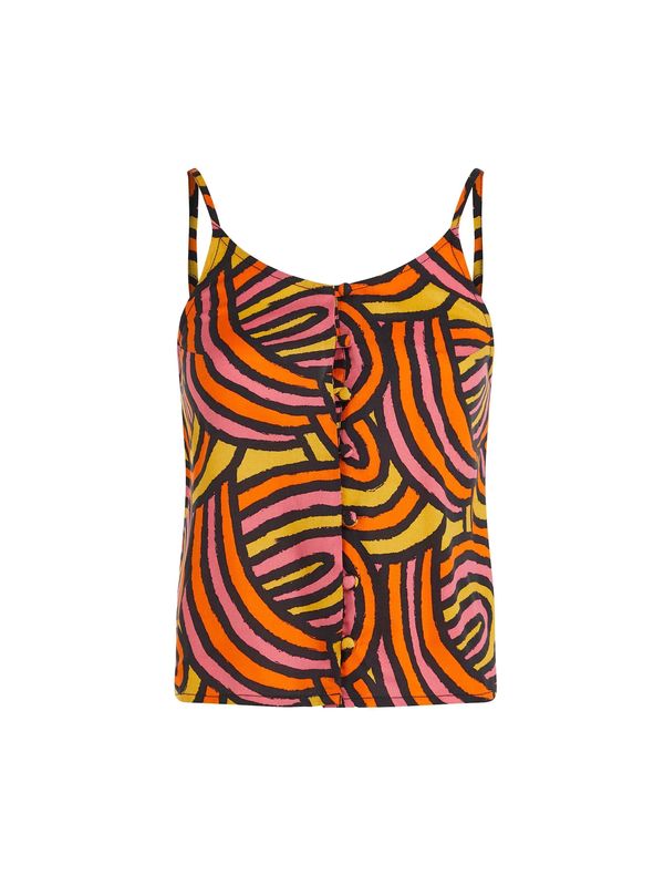 O'NEILL O'NEILL Топ 'Tiare'  жълто / сьомга / черно